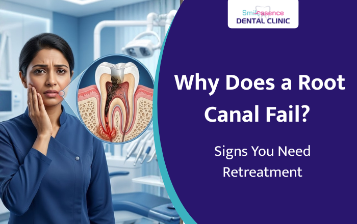 Why Does a Root Canal Fail? Signs You Need Retreatment